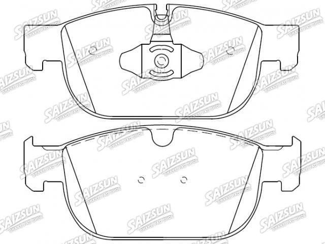 тормозная кладка Brake Pad Set:31445975