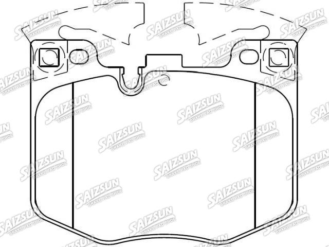тормозная кладка Brake Pad Set:34 11 6 872 750