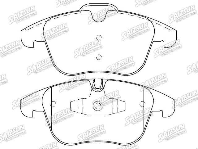 тормозная кладка Brake Pad Set:T4N13433
