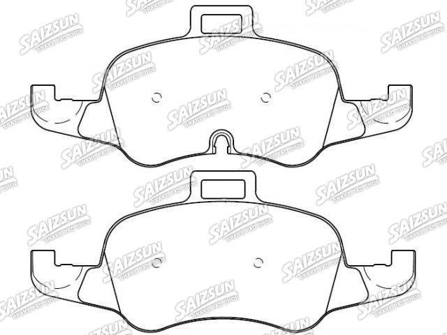 тормозная кладка Brake Pad Set:8S0 698 151