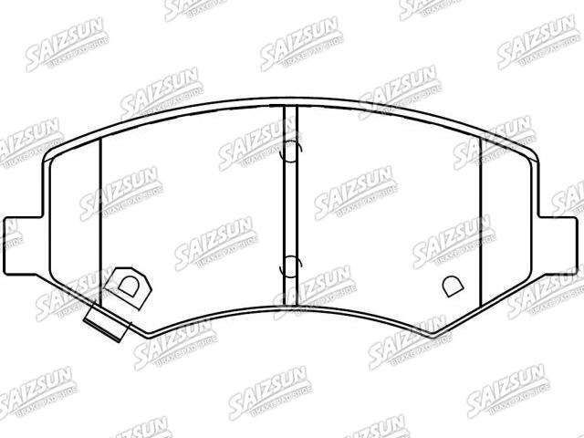 тормозная кладка Brake Pad Set:D1033-SN100-C2