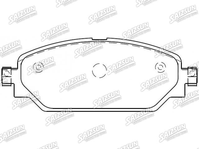тормозная кладка Brake Pad Set:800000192