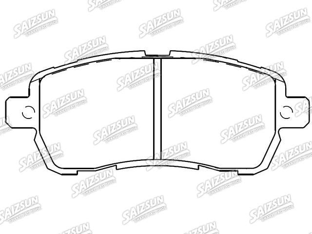 тормозная кладка Brake Pad Set:E4B1-2001-AB
