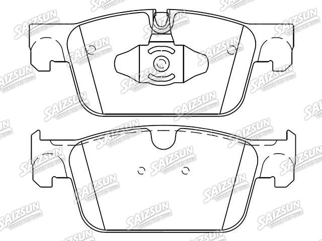 тормозная кладка Brake Pad Set:31423652