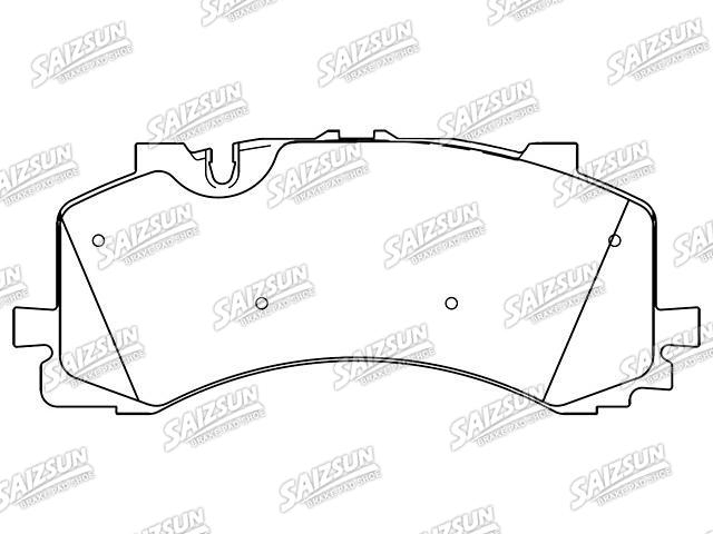 тормозная кладка Brake Pad Set:4M0 698 151 K
