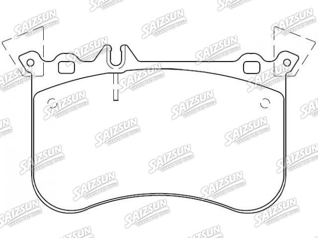 тормозная кладка Brake Pad Set:008 420 32 20
