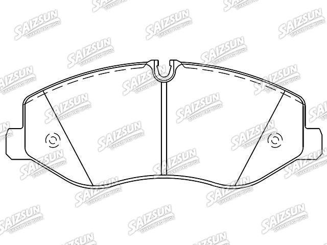 тормозная кладка Brake Pad Set:447 420 00 20