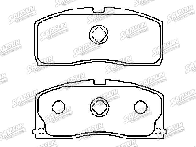 тормозная кладка Brake Pad Set:SF35001