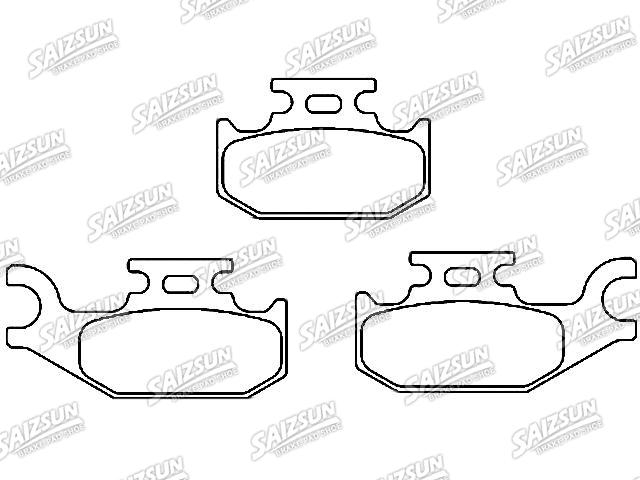тормозная кладка Brake Pad Set:41 06 078 28R
