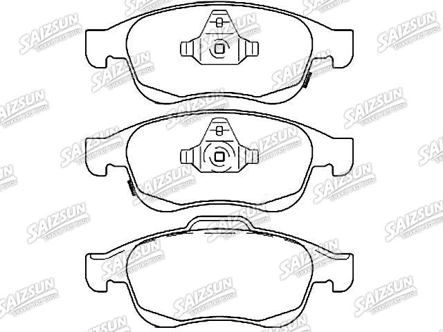 тормозная кладка Brake Pad Set:77367369