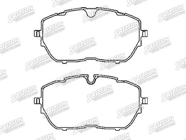 тормозная кладка Brake Pad Set:16 123 730 80