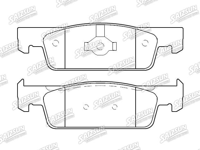 тормозная кладка Brake Pad Set:41 06 002 22R