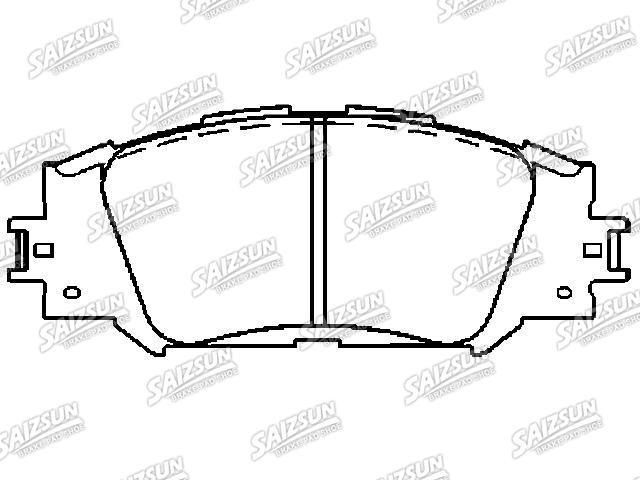 тормозная кладка Brake Pad Set:04465-02410