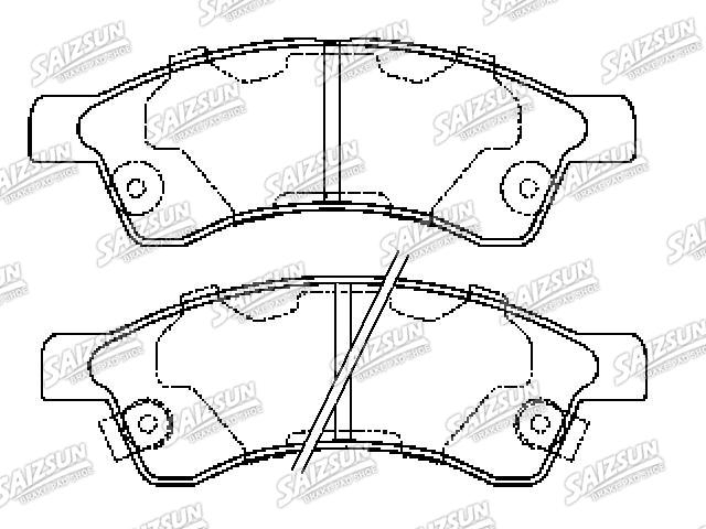 тормозная кладка Brake Pad Set:2779-4210-0125