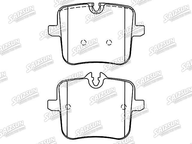 тормозная кладка Brake Pad Set:34 21 6 885 362