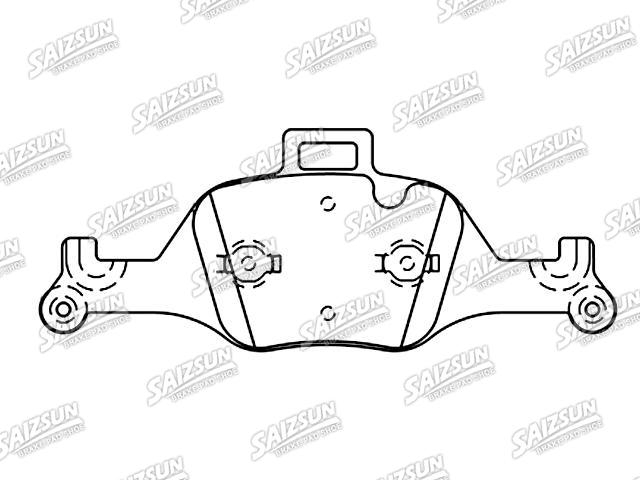 тормозная кладка Brake Pad Set:31 11 6 883 470