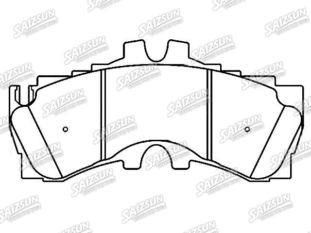 тормозная кладка Brake Pad Set:04465-11010