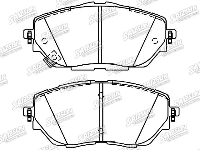 тормозная кладка Brake Pad Set:04465-F4020