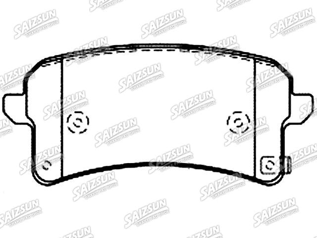 тормозная кладка Brake Pad Set:3502110XKV08A
