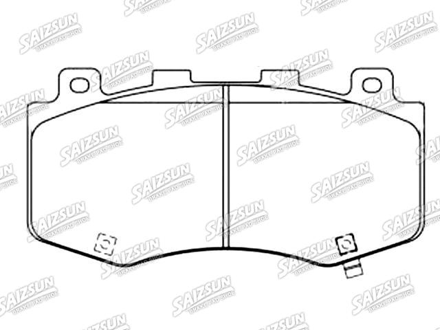 тормозная кладка Brake Pad Set:68399095AB