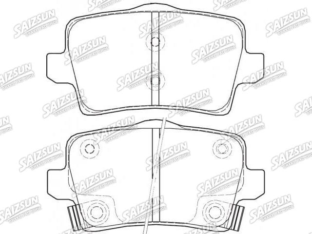 тормозная кладка Brake Pad Set:KRY22648Z