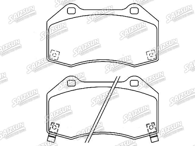 тормозная кладка Brake Pad Set:NAYF-33-28Z