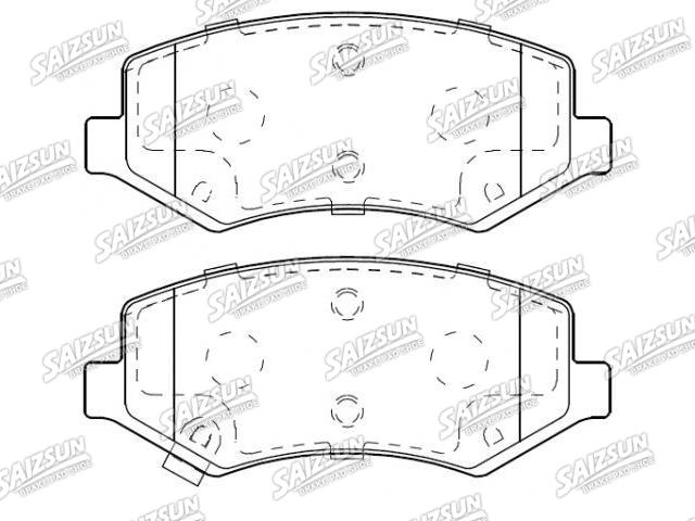 тормозная кладка Brake Pad Set:1075741900