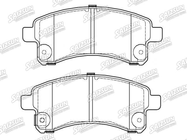 тормозная кладка Brake Pad Set:3501030T01