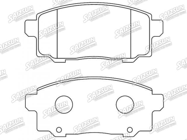 тормозная кладка Brake Pad Set:55200-62L00-000