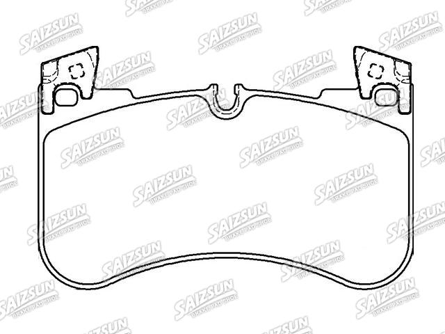 тормозная кладка Brake Pad Set:LR110084