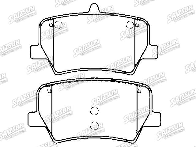 тормозная кладка Brake Pad Set:31687033