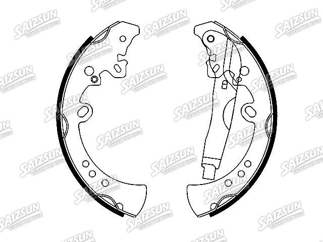 Brake Shoe Set Brake Shoe Set:287042300134
