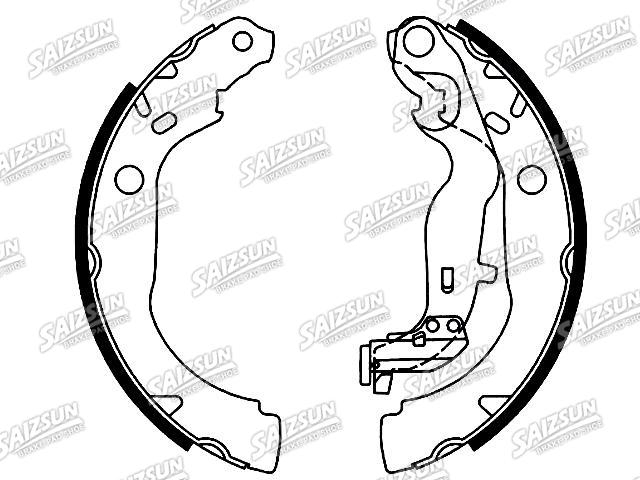Brake Shoe Set Brake Shoe Set:44 06 052 38R