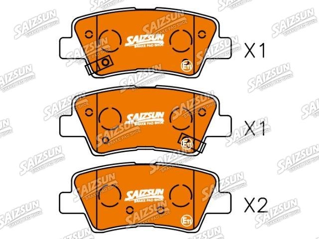 тормозная кладка Brake Pad Set:58302-D3A00