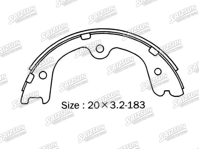 Brake Shoe Set Brake Shoe Set:NN2078