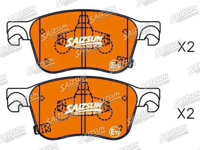 тормозная кладка Brake Pad Set:45022-TVC-A02