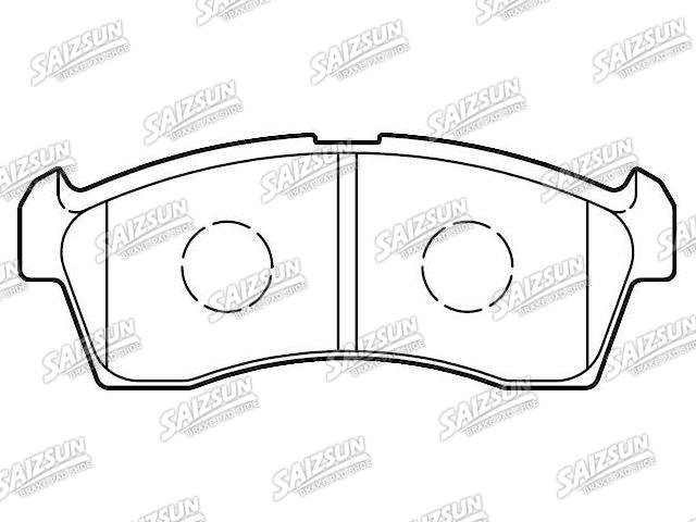 тормозная кладка Brake Pad Set:55810-68H00