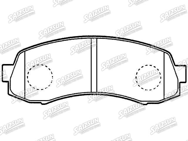 тормозная кладка Brake Pad Set:MZ690044