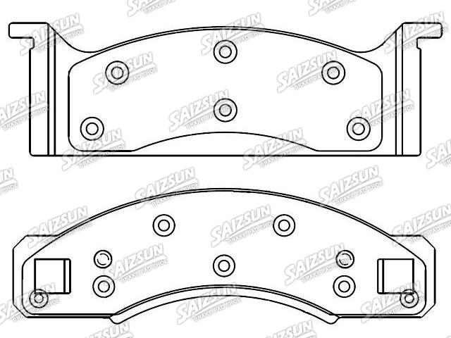 тормозная кладка Brake Pad Set:D33-773A