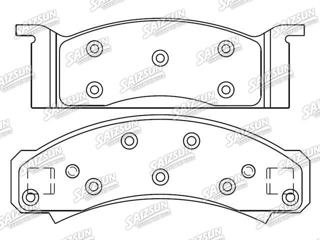 тормозная кладка Brake Pad Set:D34-776A