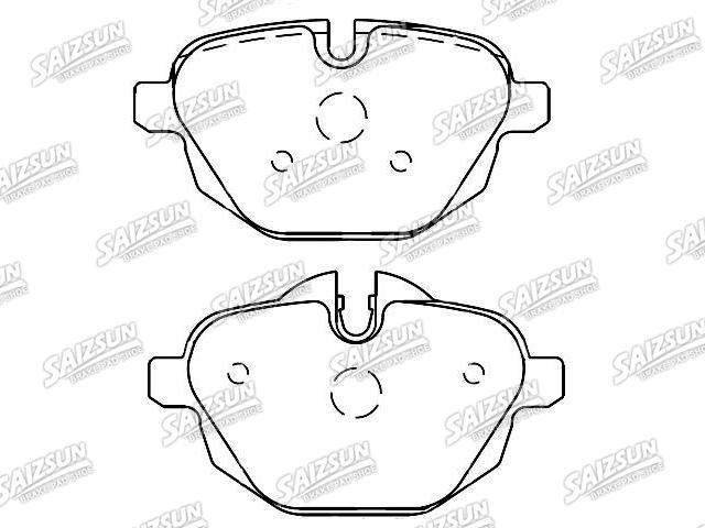 тормозная кладка Brake Pad Set:34 21 6 796 741