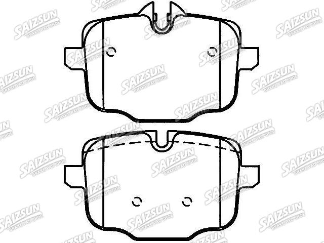 тормозная кладка Brake Pad Set:34 21 2 284 466