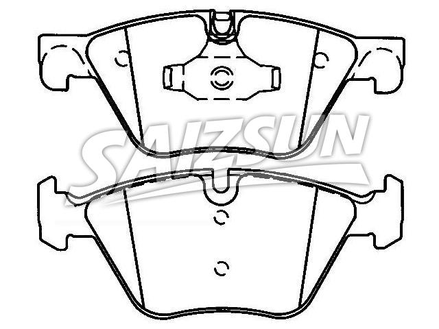 тормозная кладка Brake Pad Set:34 11 6 775 310