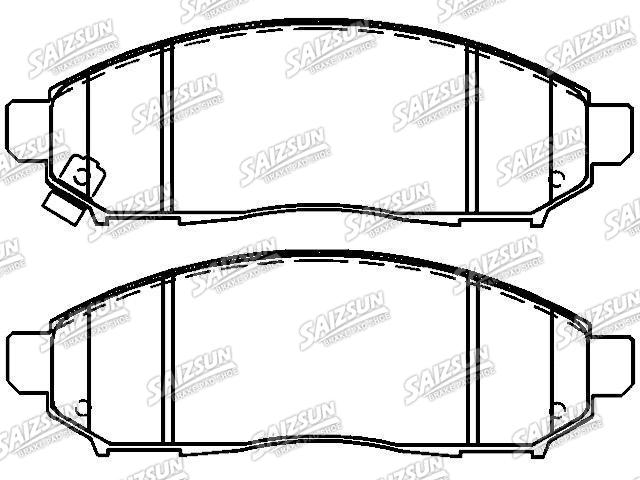 тормозная кладка Brake Pad Set:D1M60-CY70B