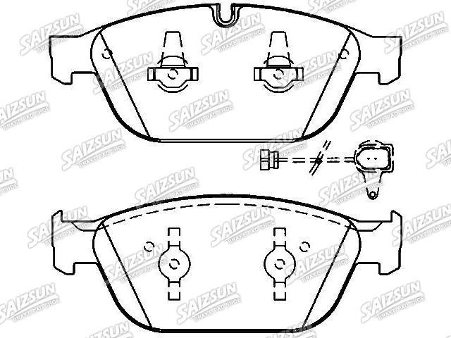 тормозная кладка Brake Pad Set:4H0 698 151 H