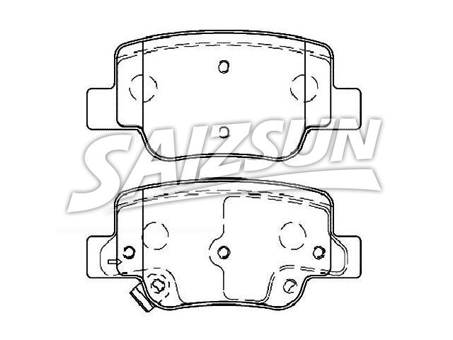 тормозная кладка Brake Pad Set:04466-0F010