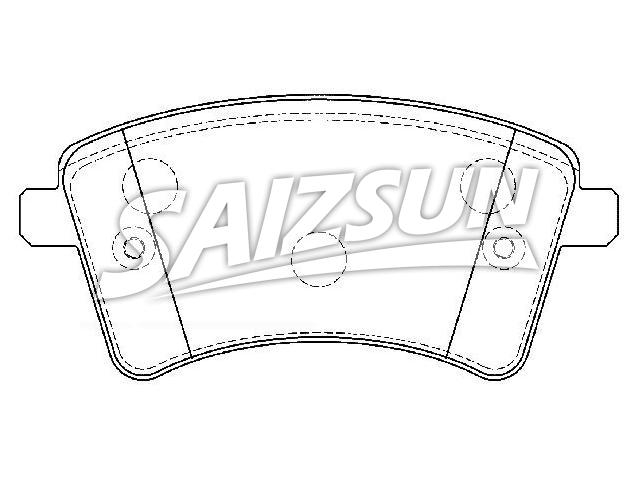 тормозная кладка Brake Pad Set:77 01 209 864