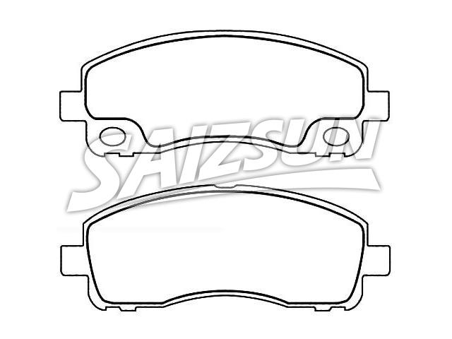 тормозная кладка Brake Pad Set:MK529567