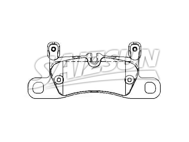 тормозная кладка Brake Pad Set:958.352.939.50