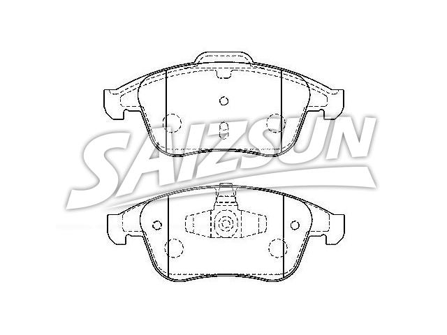 тормозная кладка Brake Pad Set:41 06 000 11R